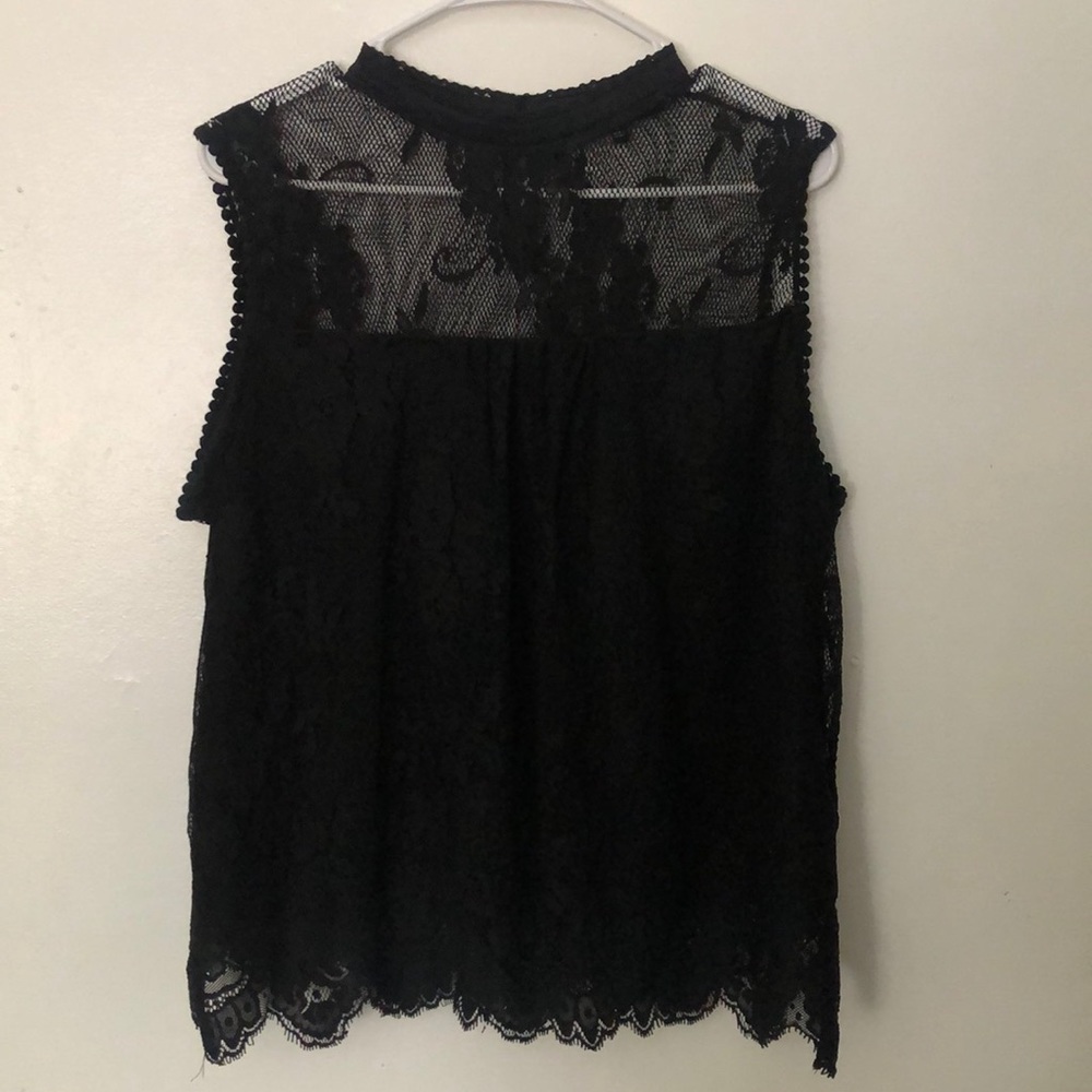 Black Lace Top